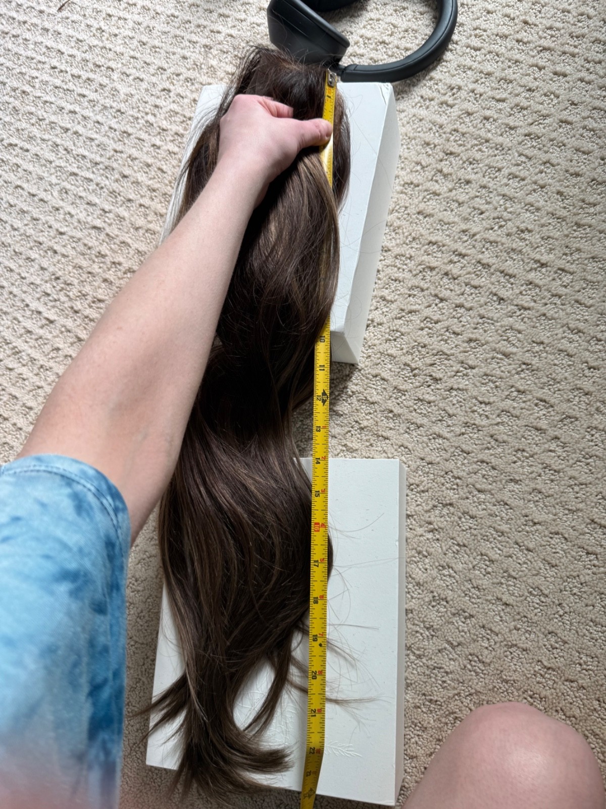Hairvivi HH Maire wig, 18”, Med cap, Honey lace BWNT&L