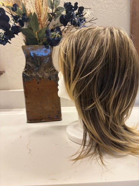 New Rene of Paris Wig Jade 2313 Mid-length Layered Style Harvest Gold