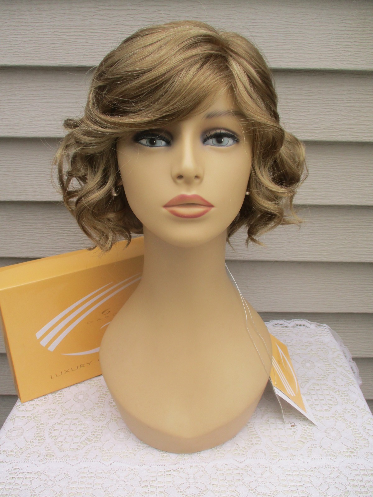 Gabor Wig SWEET TALK LUXURY Lace Front Mono Top Color GL12-14 MOCHA Dark Blonde