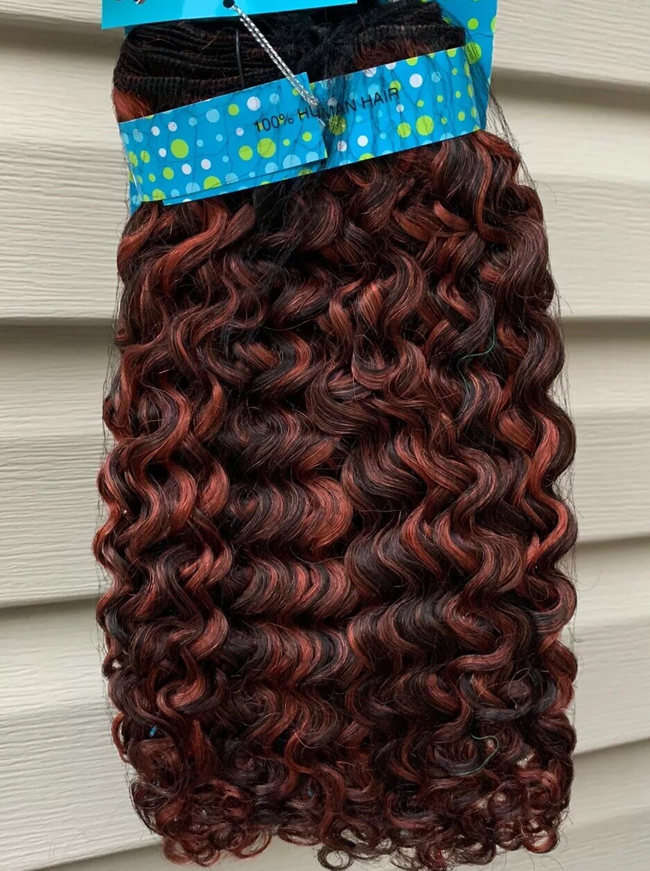 100% Human Hair for Weaving by Outre, Bohemian Curly Hair, Nice texture & Color!