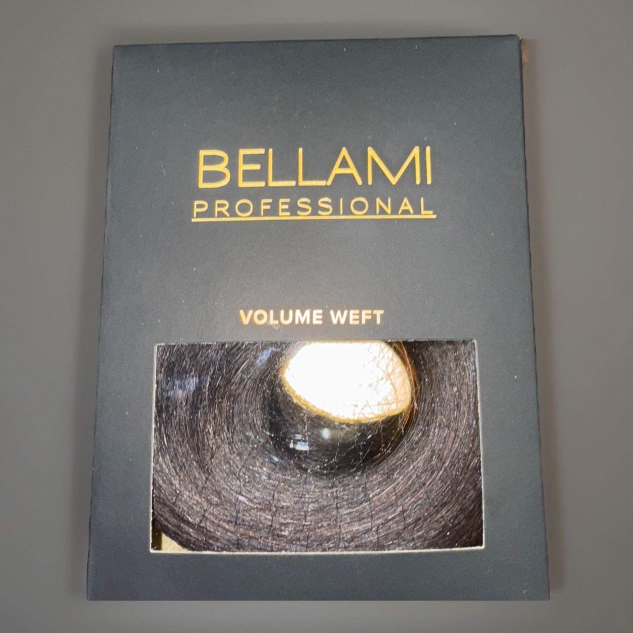 BELLAMI VOLUME WEFT OFF BLACK 1B Natural Hair Extensions, 22” 160 Grams