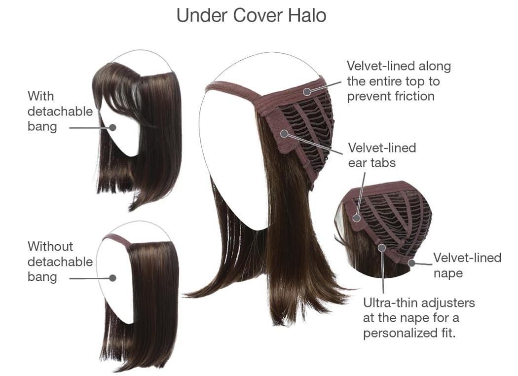 Gabor Under Cover Halo | Synthetic Hairpiece*Hat Not Included*GL 4-8 🙏