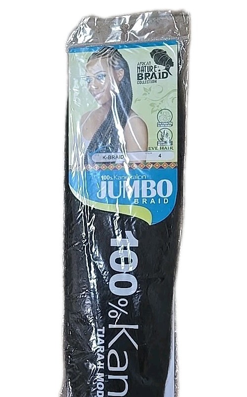 EveHair Hair African Collect Jumbo Braid K-Braid Synth Hair color 4