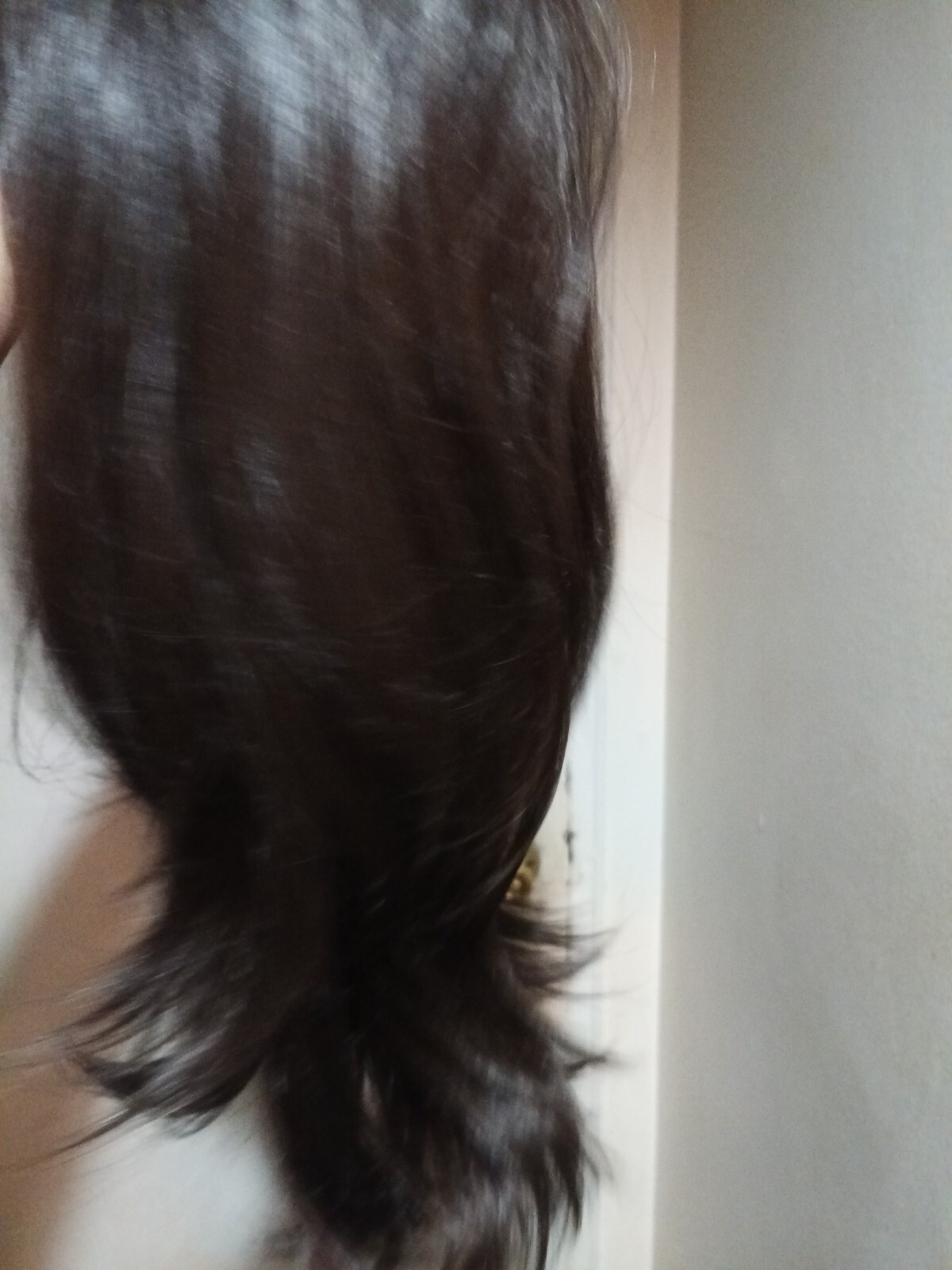 BESHE LACE FRONT LAYERED DARK BROWN WIG LW-WIKI 22″ SYNTHETIC STRAIGHT HAIR