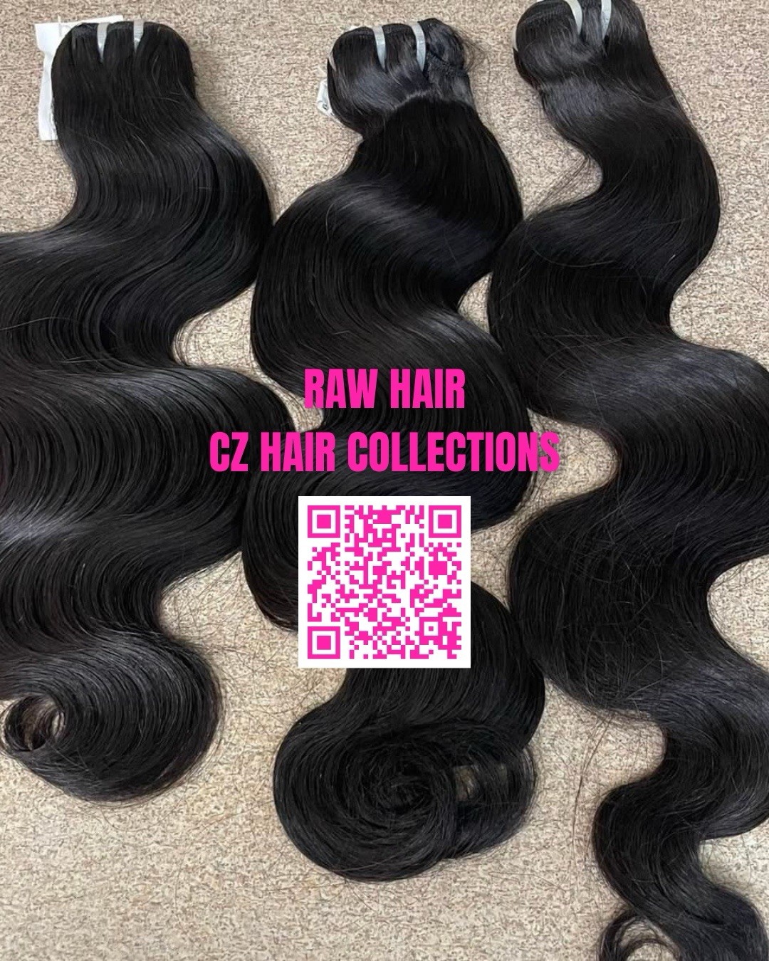 3 RAW CAMBODIAN HAIR BUNDLES 30” $113.85