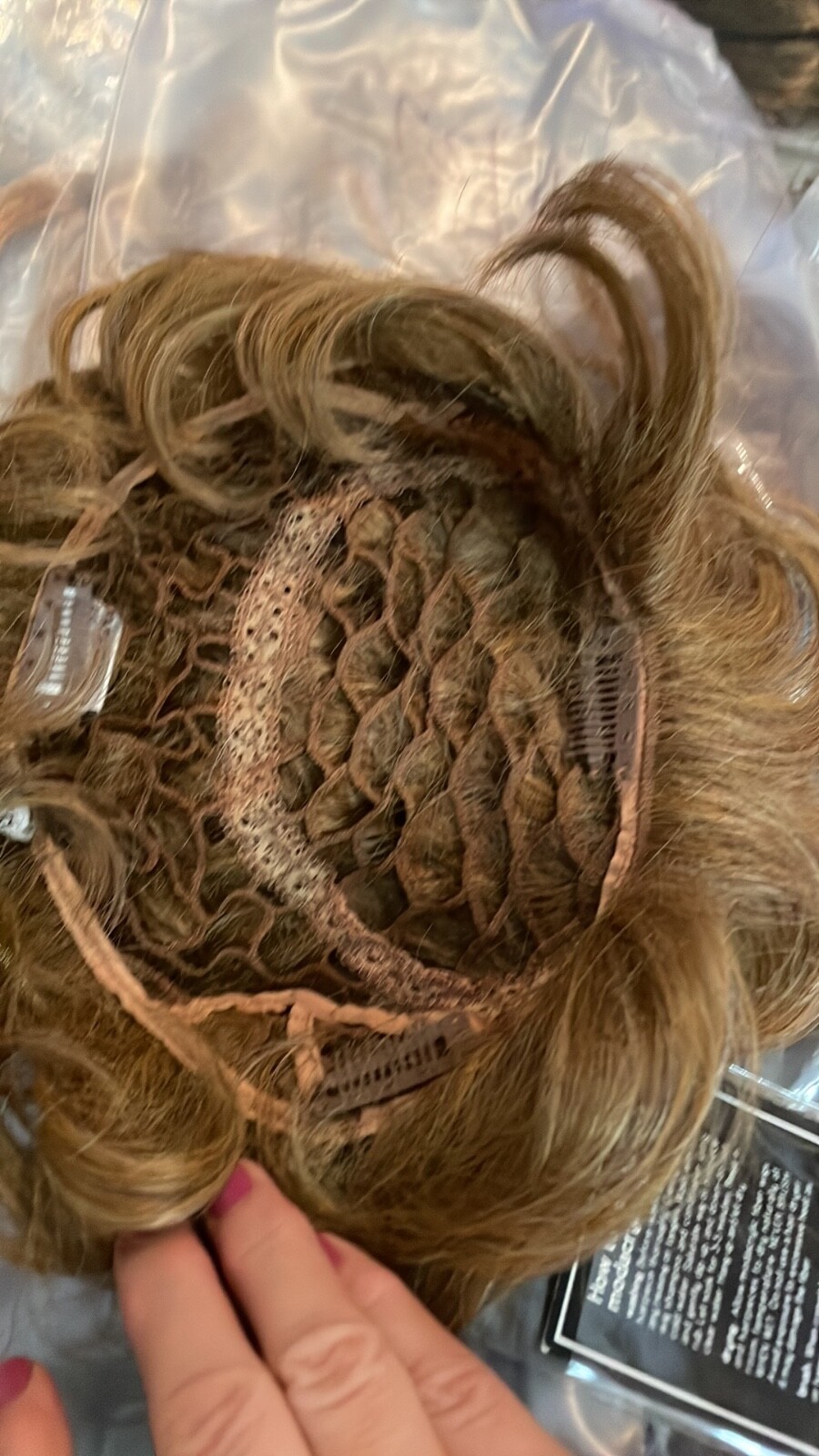 aspen hair topper style cp-10 top secret 2 color 27H