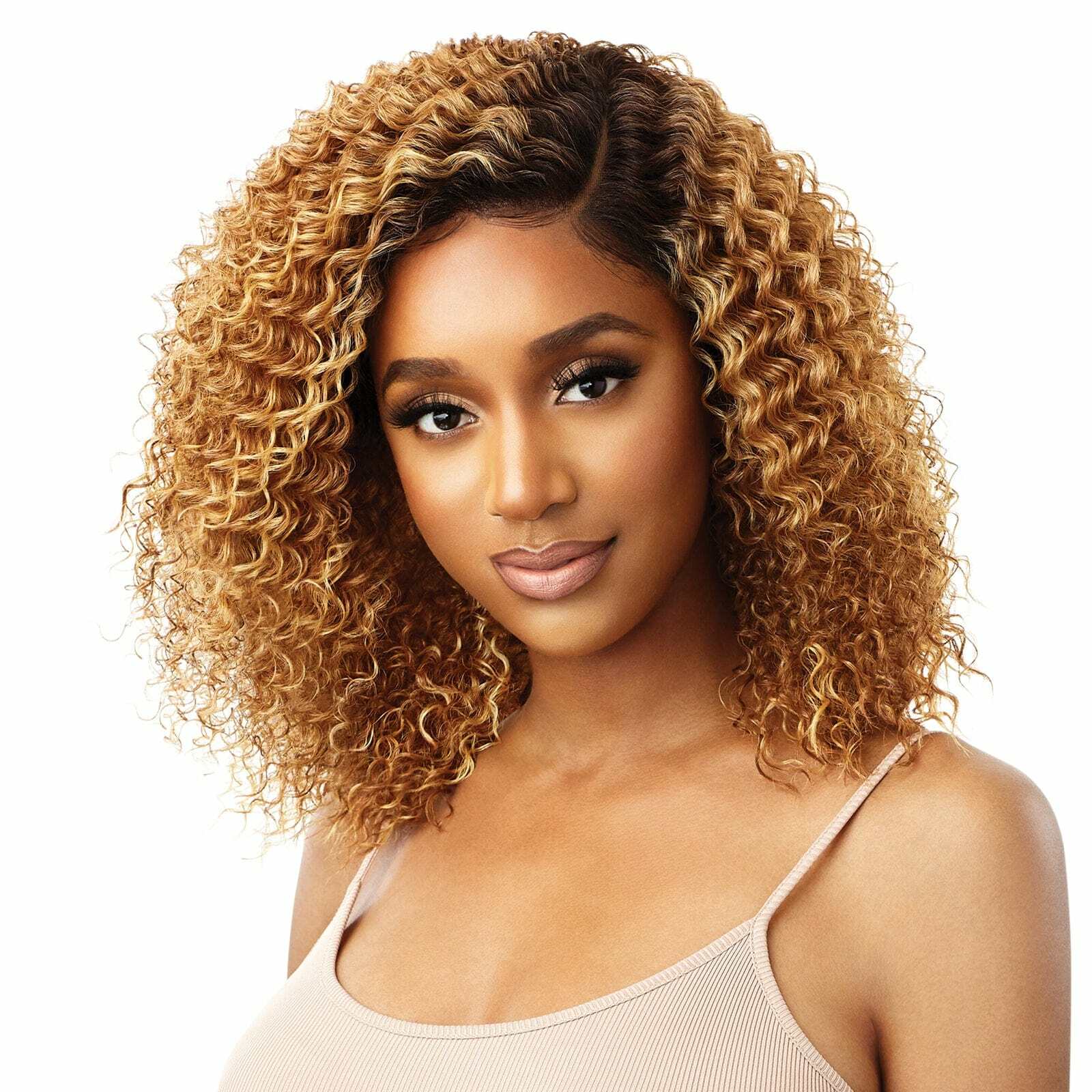 OUTRE MELTED HAIRLINE SYNTHETIC HD LACE FRONT WIG – CEIDY