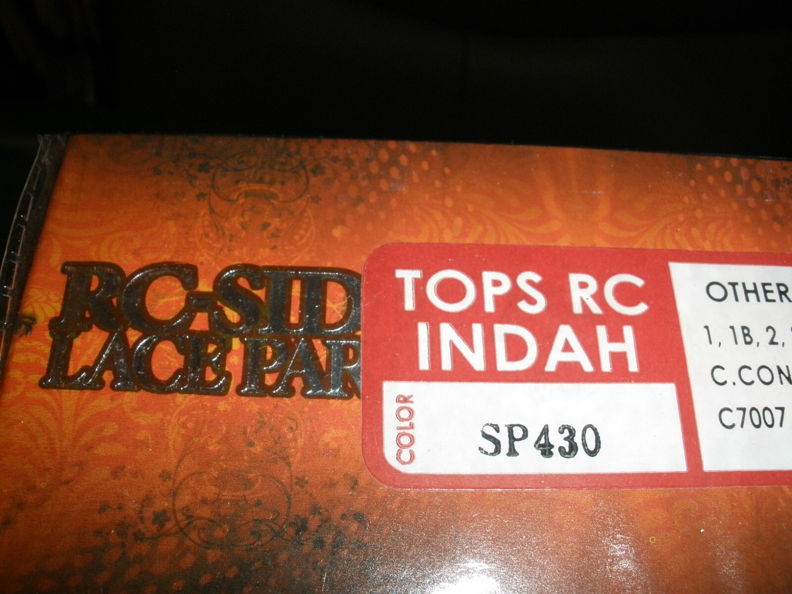 NEW Vanessa Top Super RC-Side Lace Part Wig “Indah” SP430