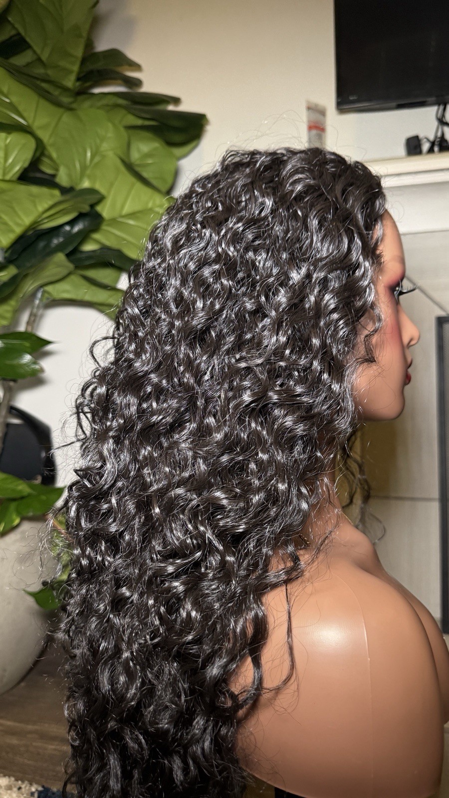 Frodio Half Wig Human Hair Blend