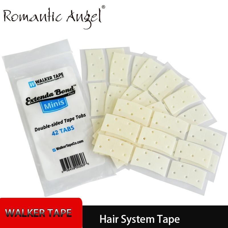 3/4″ X 1 1/2″ EXTENDA-BOND PLUS MINI’S 42PC/BAG hair tape for toupee wigs