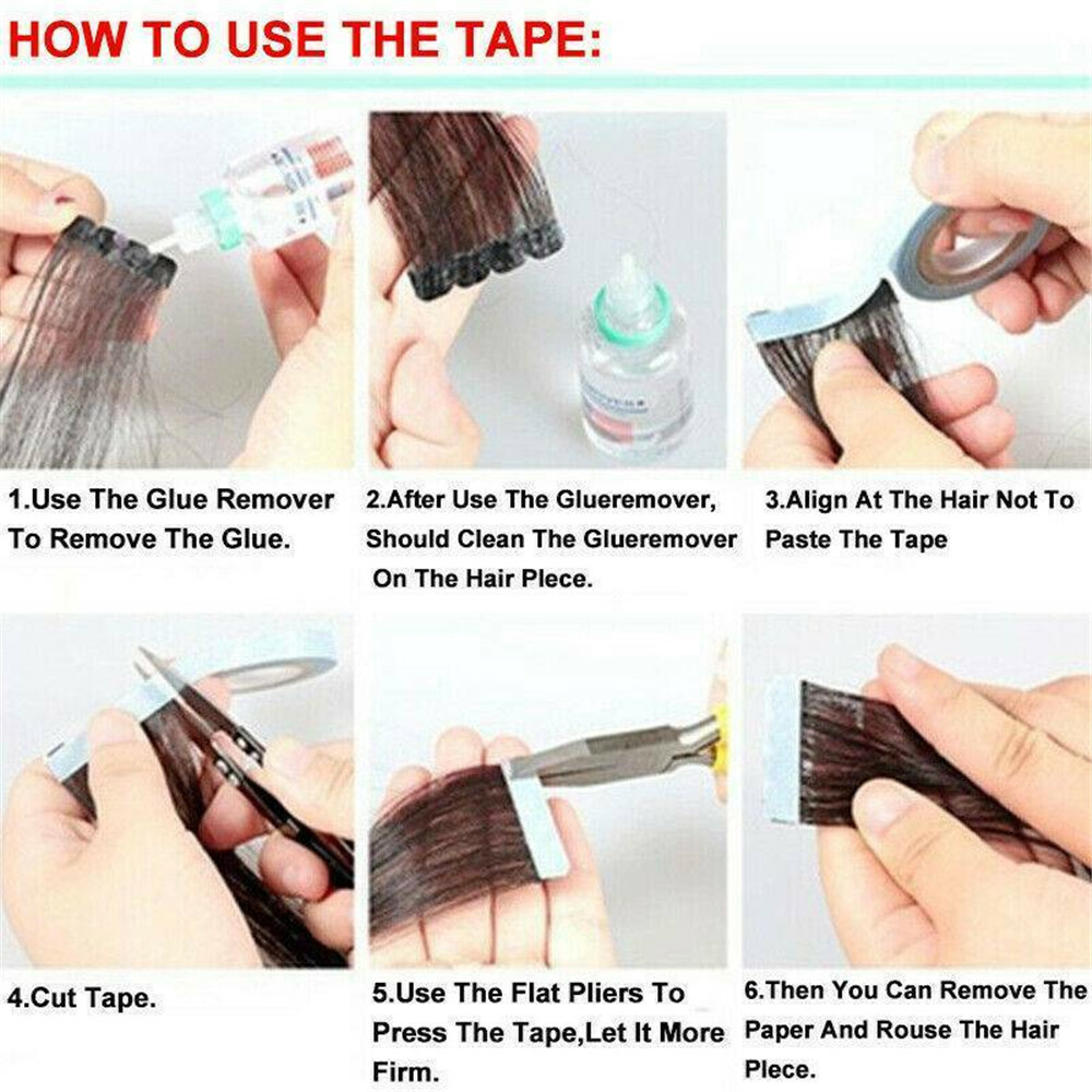 300CM Toupee Glue Wig Double-sided Adhesive Hairpiece Hair Extension Tapes US