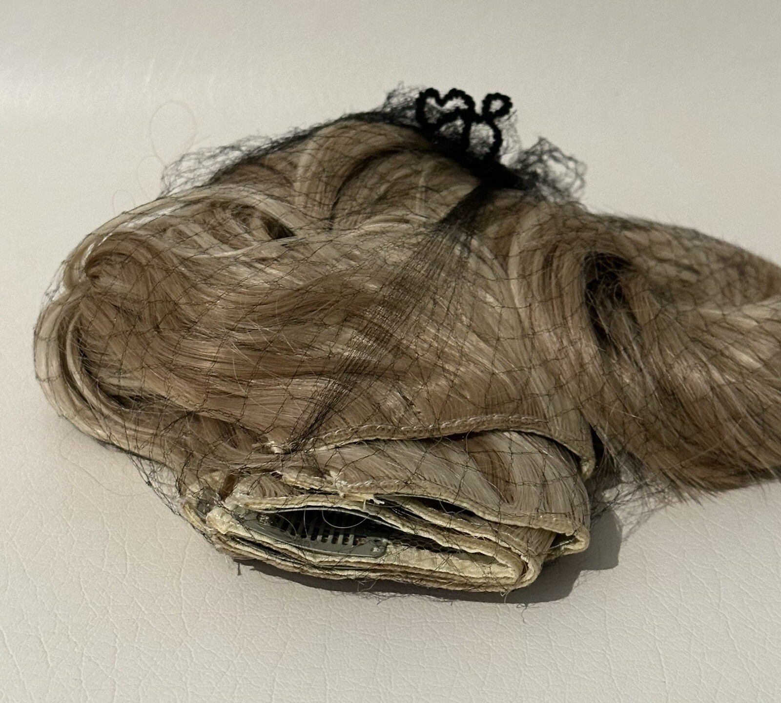 Long Wavy Synthetic Clip In Hair Extension-20”-4PCS-Dark Golden Mix Beige Blonde