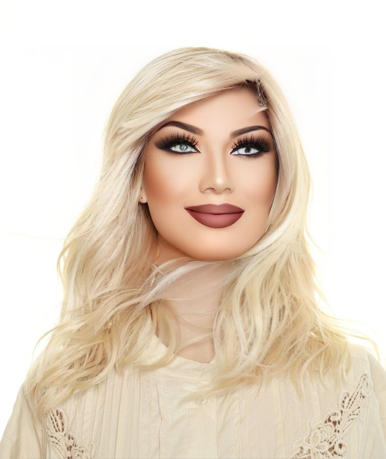 Beach Wave Magic TressAllure Wigs Lux | Mono Ear to Ear Lace Front | 24/102/R12