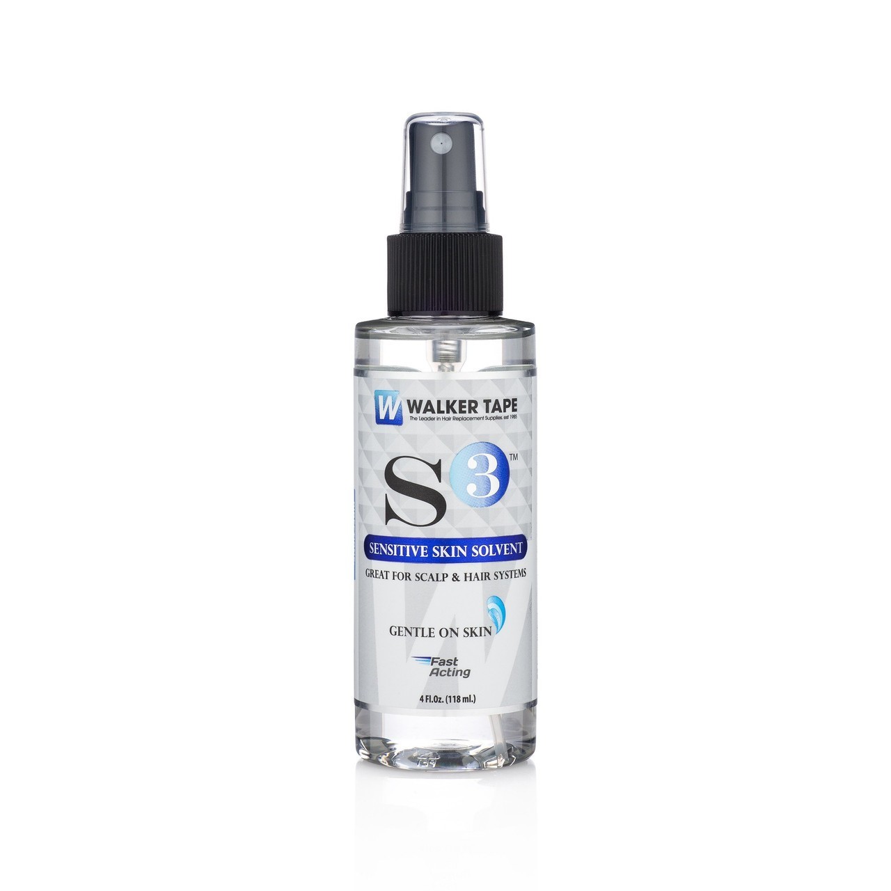 Walker Tape S3 Sensitive Skin Solvent – 4 fl oz, Spray