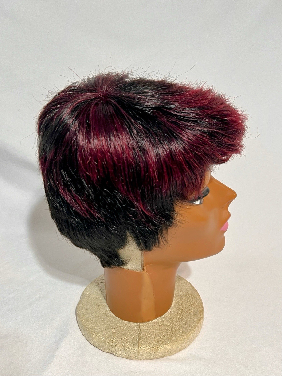 Synthetic Wig Lot (3) Short Hair Wigs Fashion Wigs Dark Brown Black