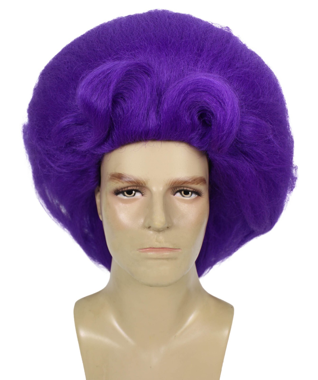 Adult Men’s Band Troll Cosplay Wig, Flame-retardant Synthetic Fiber, HM-1647