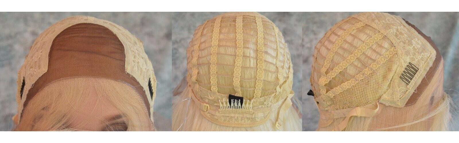 Swiss Lace Front Wig 4X4 Silk Top Handtied Heat Safe TT4.BG Long Thick 1372