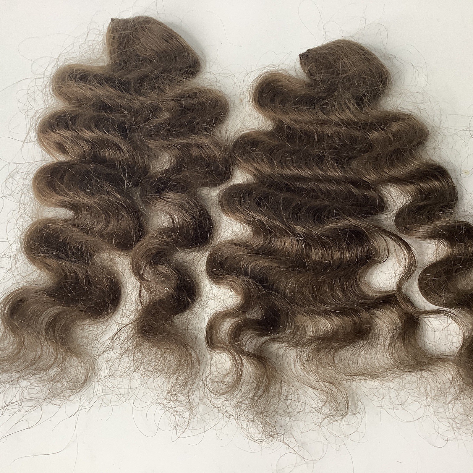 Vintage human hair pieces lot