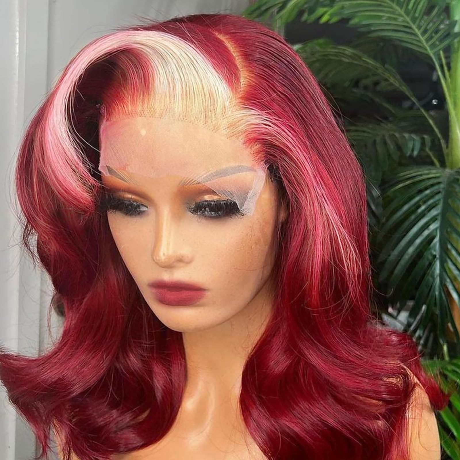 Andria 13X4 Short Lace Front Wig Natural Colorful Loose Wave Lace Frontal Wigs