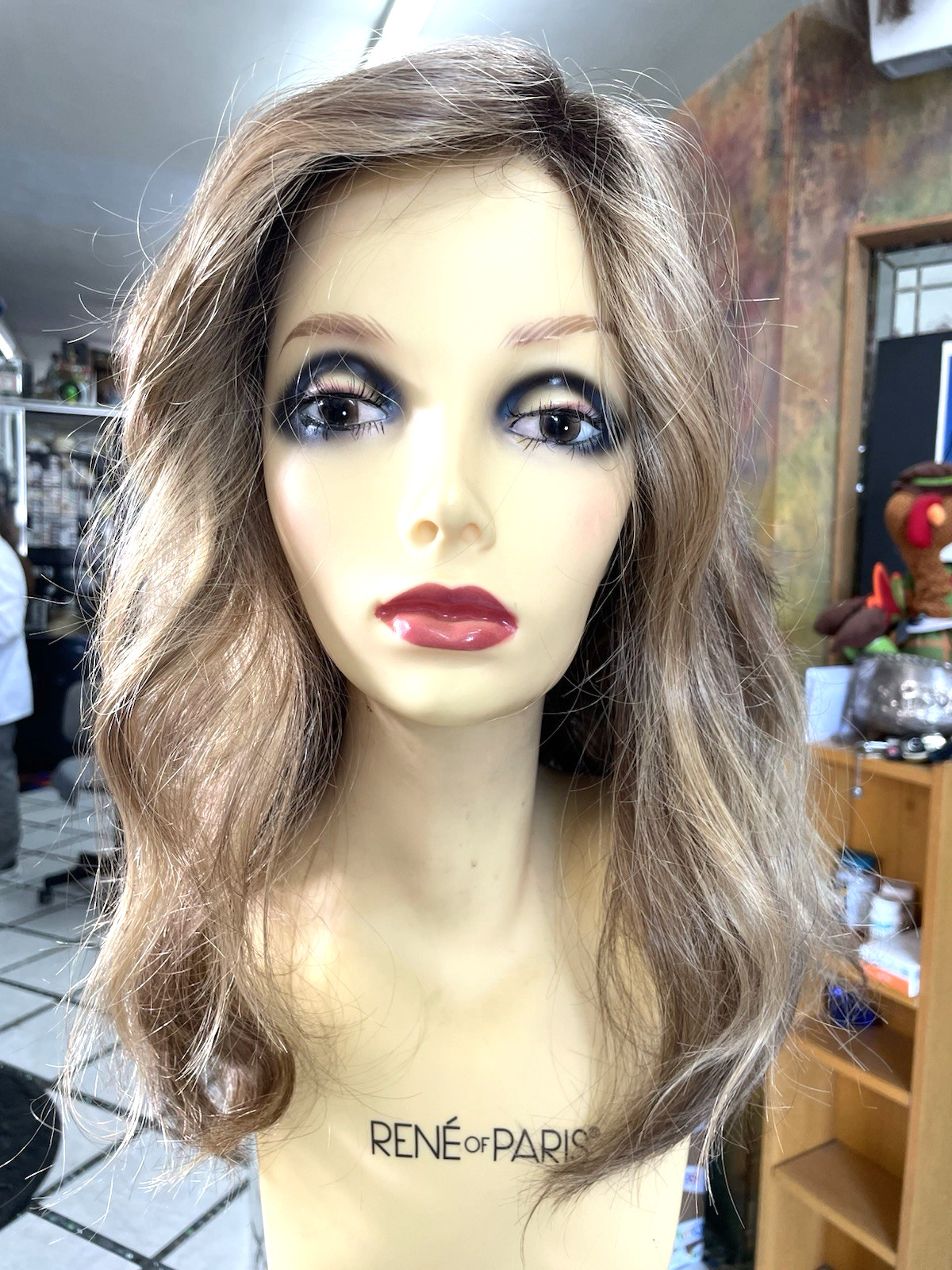 “ARROW” WIG *ELLEN WILLE* Color LIGHT BERNSTEIN-Extended Lace Front, Mono Part