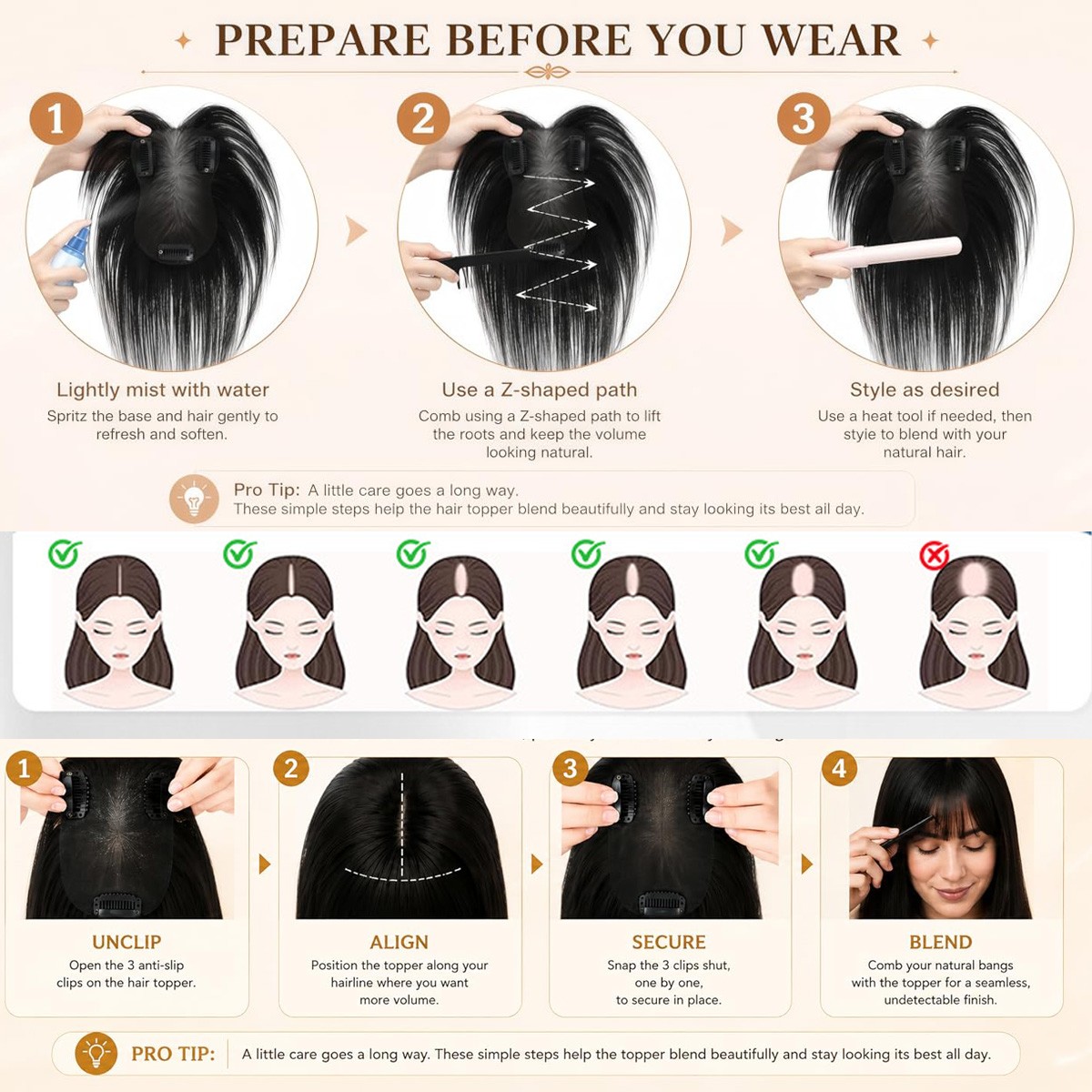 Remy Hair Toppers Clip In Real Human Hair Extensions Top Lace Toupee Hairpiece U