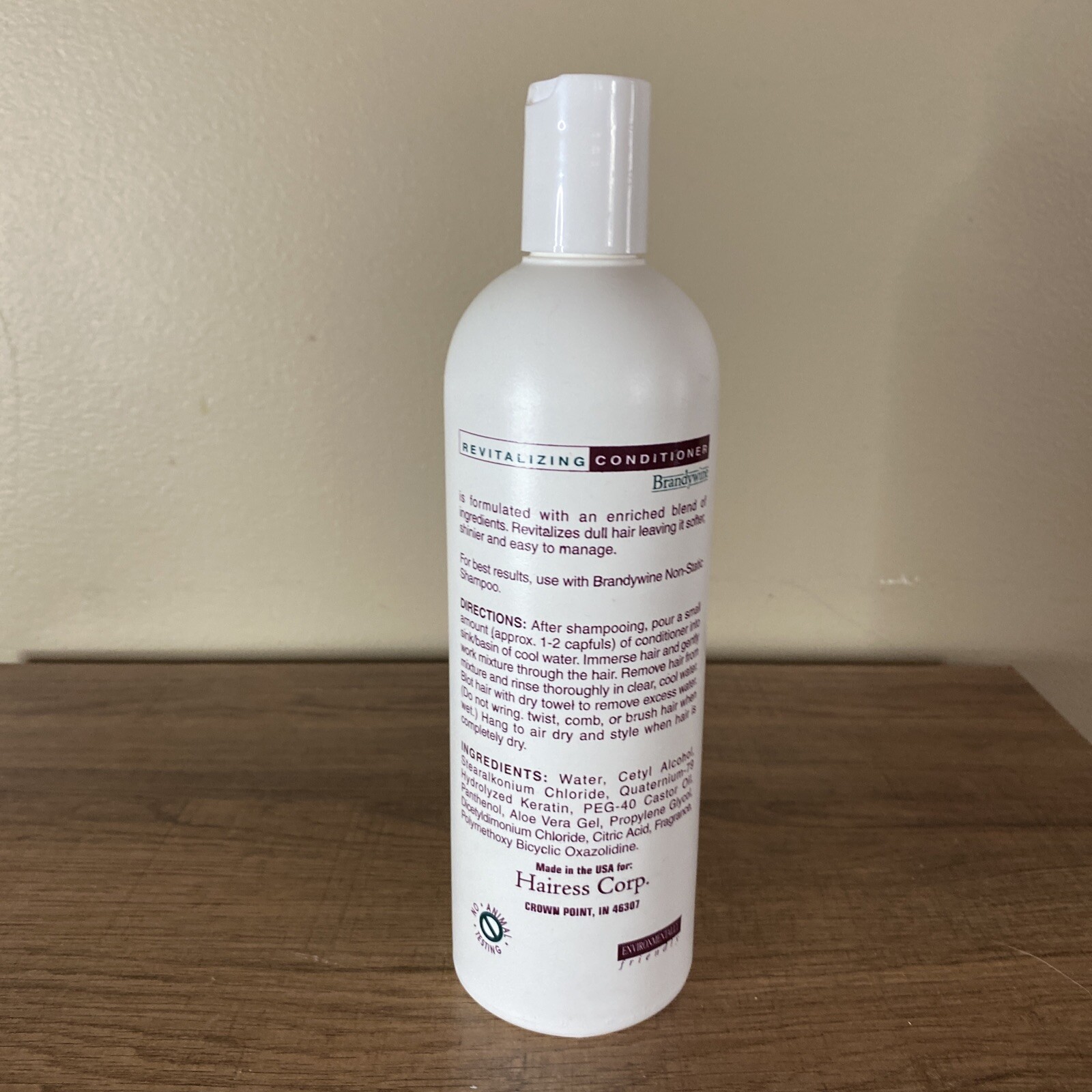 Brandywine Revitalizing Conditioner For Synthetic & Natural Hair Wigs 8 oz. New