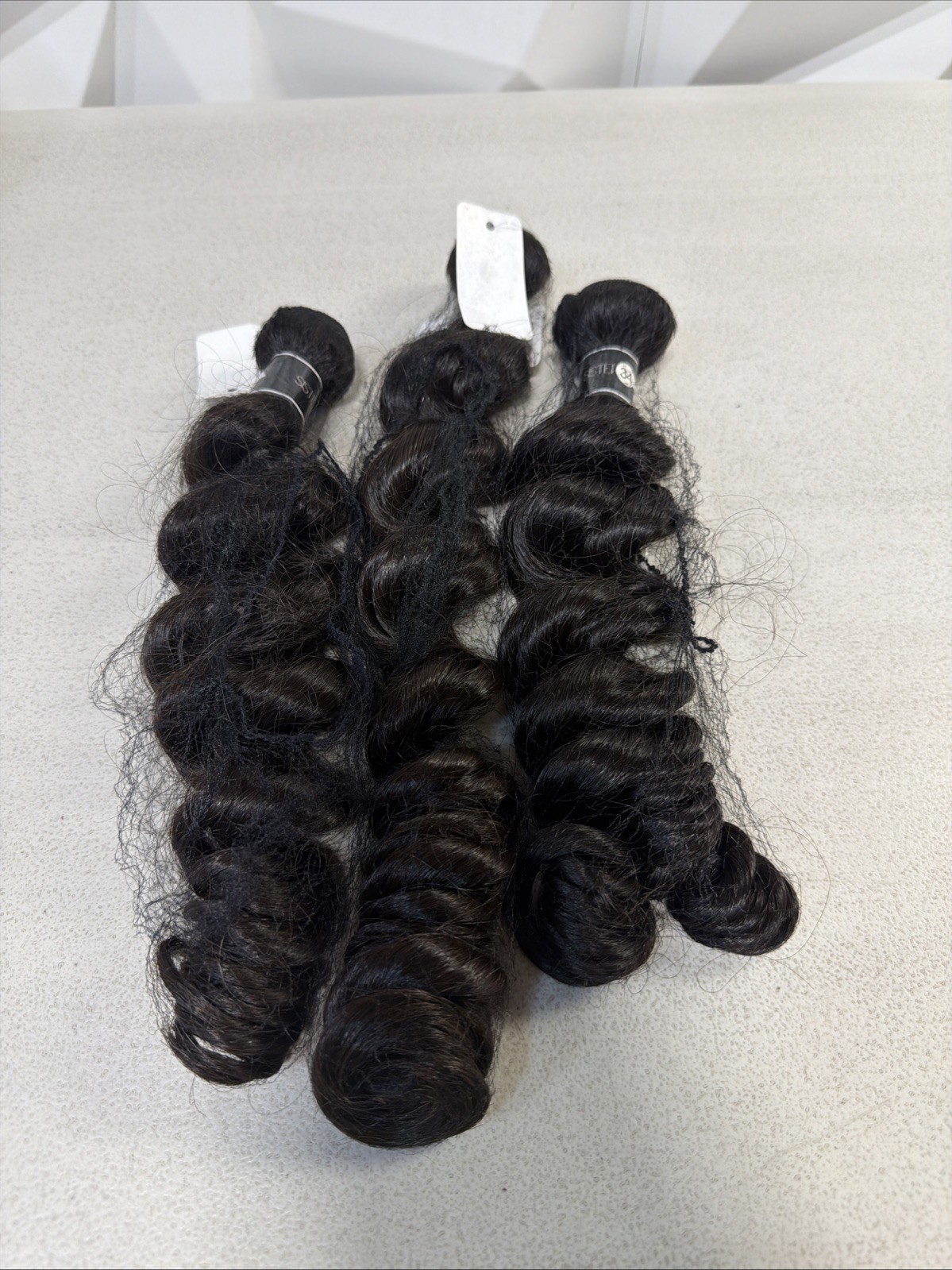 RAW HUMAN HAIR BUNDLES 100%HUMAN 30,32,34in
