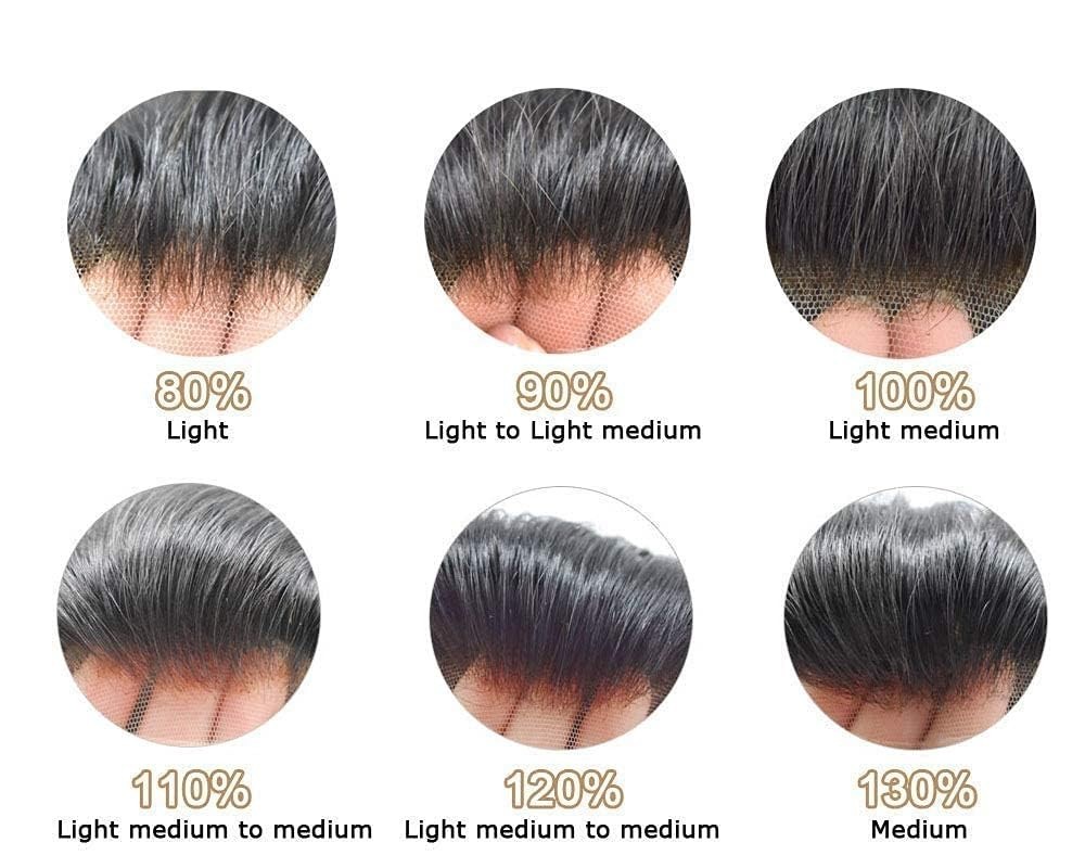 Ultra Thin Skin Mens Toupee Hairpieces PU System Wig Mens Hair Replacement