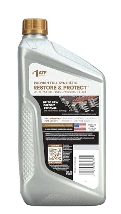 Restore & Protect Full Synthetic Automatic Transmission Fluid ATF 1 Quart