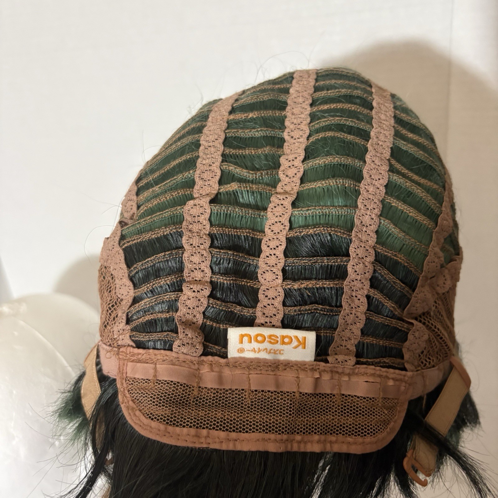 Dark Green and Black Short Layered Deku Kasou Wig My Hero Academia