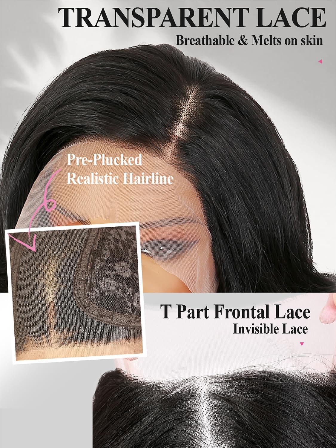 Wiger Short Body Wave Wig Side Part Lace Front Bob Wigs Pre Plucked Synthetic