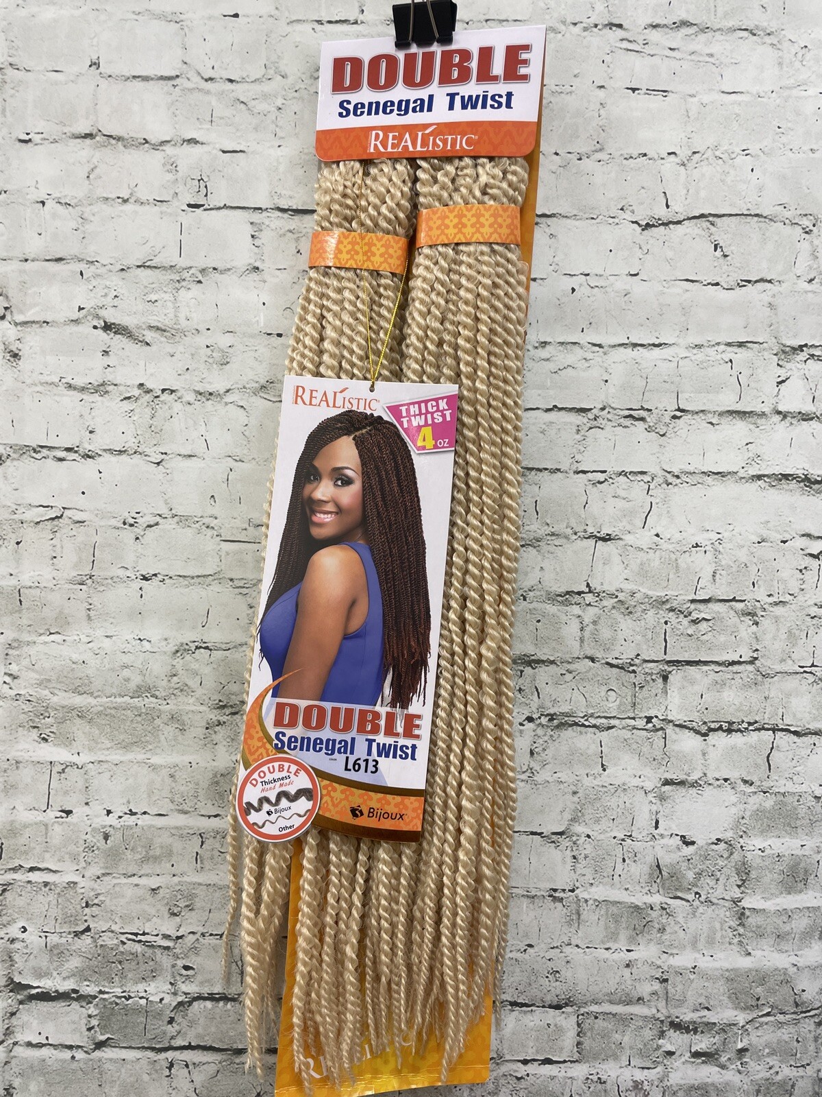 Double SENEGAL TWIST BRAID 20” BIJOUX 613 Blonde