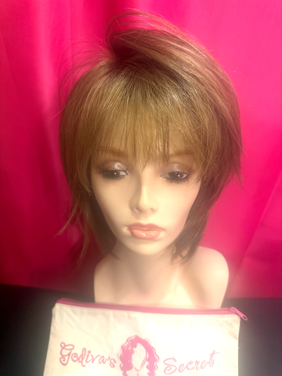Godiva’s Secret Wigs “Trixie Wig” Mochaccino Rooted