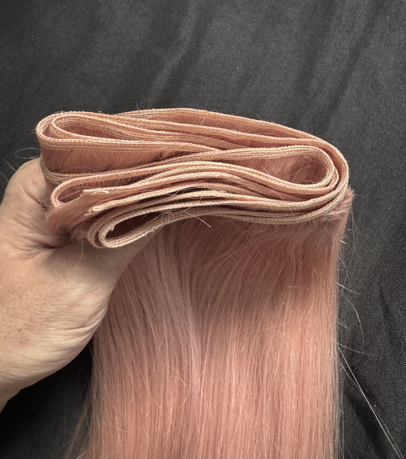 Pink Ash 100% Virgin Brazilian Remy Hair 24″