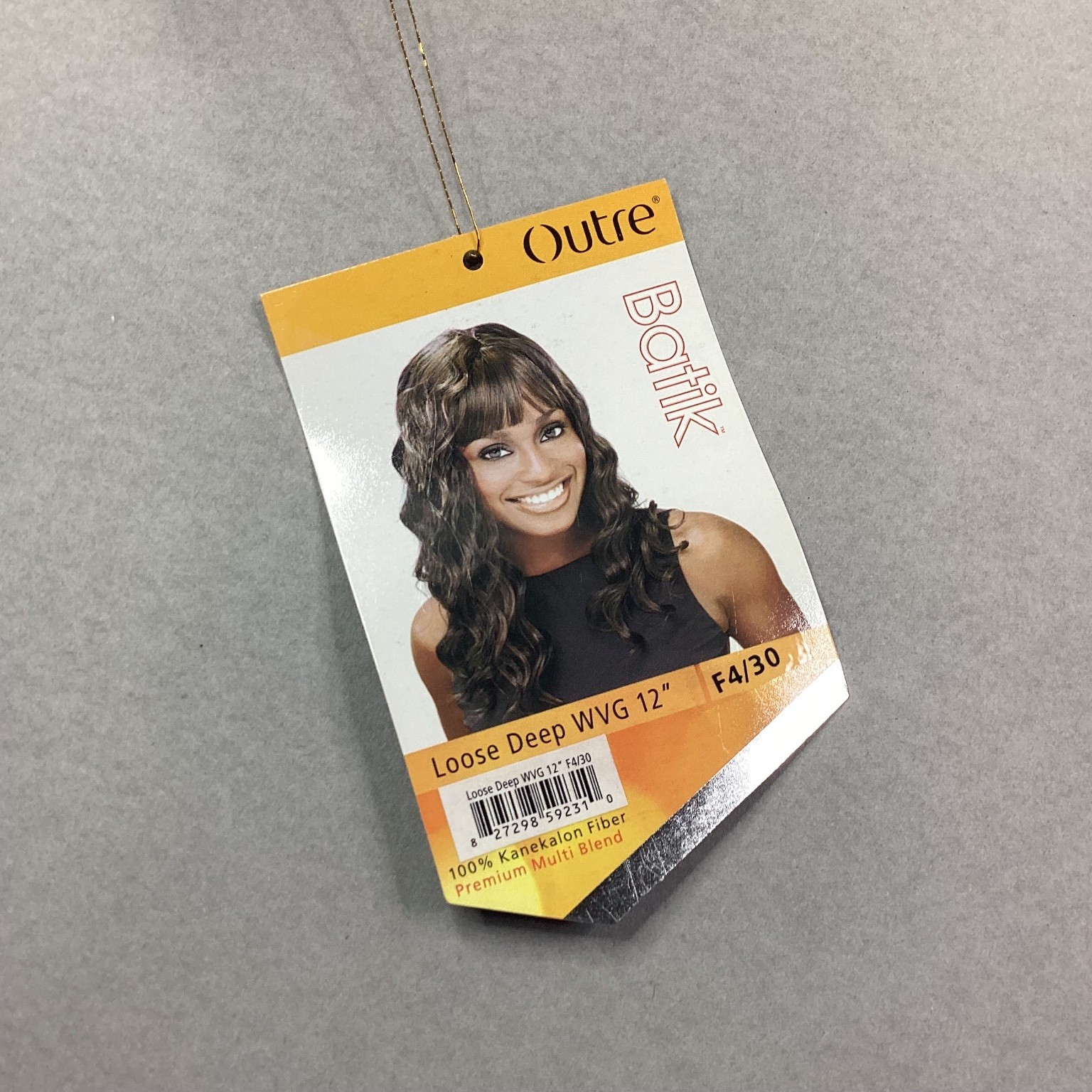 Outre Batik Loose Deep Weaving Hair Extensions 12″ F4/30 Kanekalon