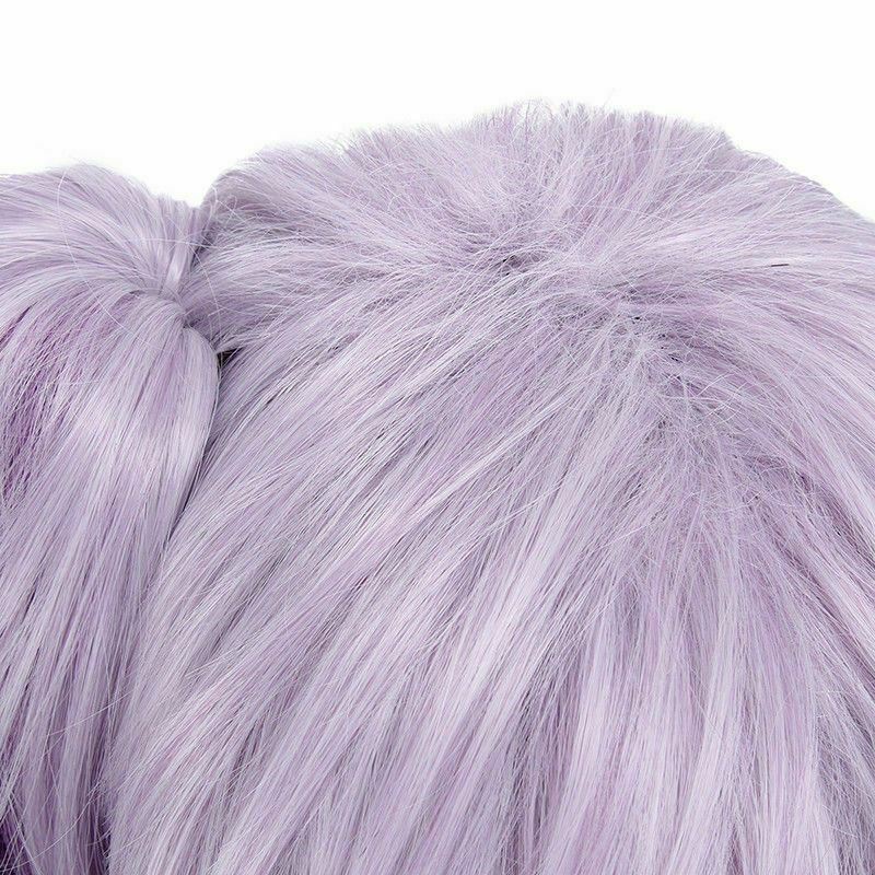 For Cosplay Elementalist Lux Ultimate Skin The Dark Gradient Wavy Purple Wig