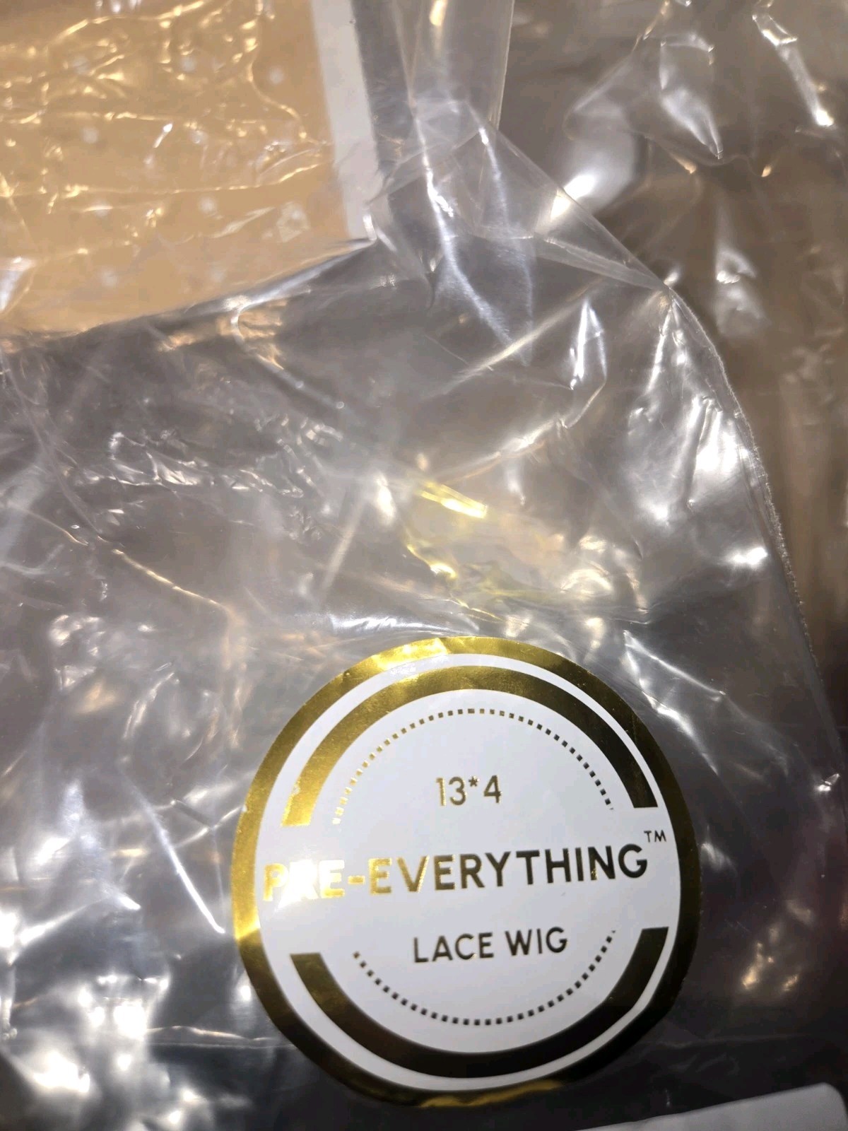 Luvme And Unice Human Hair Wig Blonde/Brown/Black 5 Total =1 PRICE