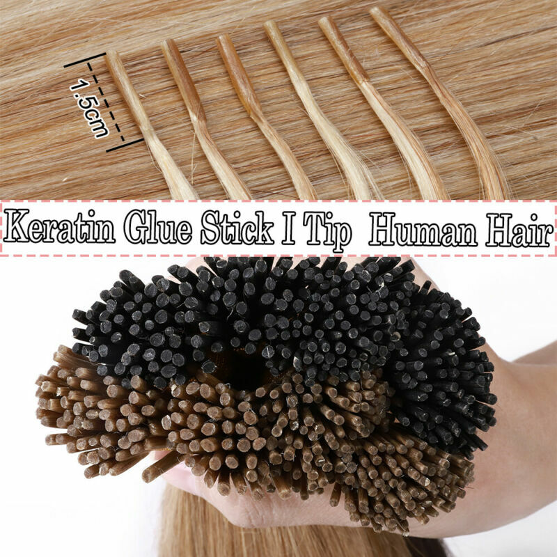 CLEARANCE I Tip Stick Extensions 100% Human Real Remy Hair Extensions 200Strands