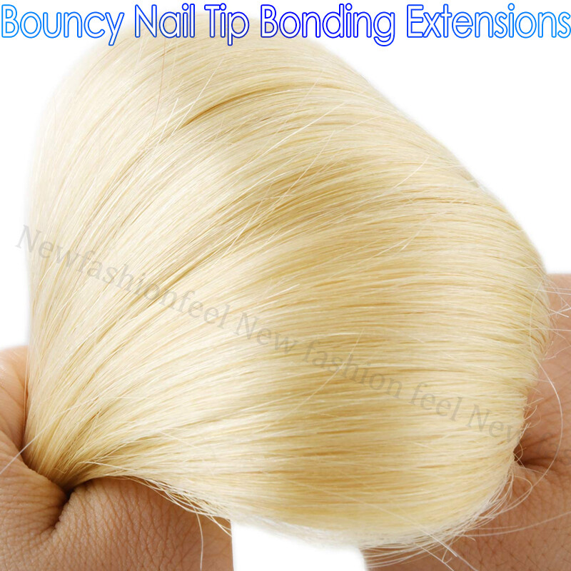 High Keratin Fusion Pre-Bonded Nail U Tip 100% Remy Human Hair Extensions R03