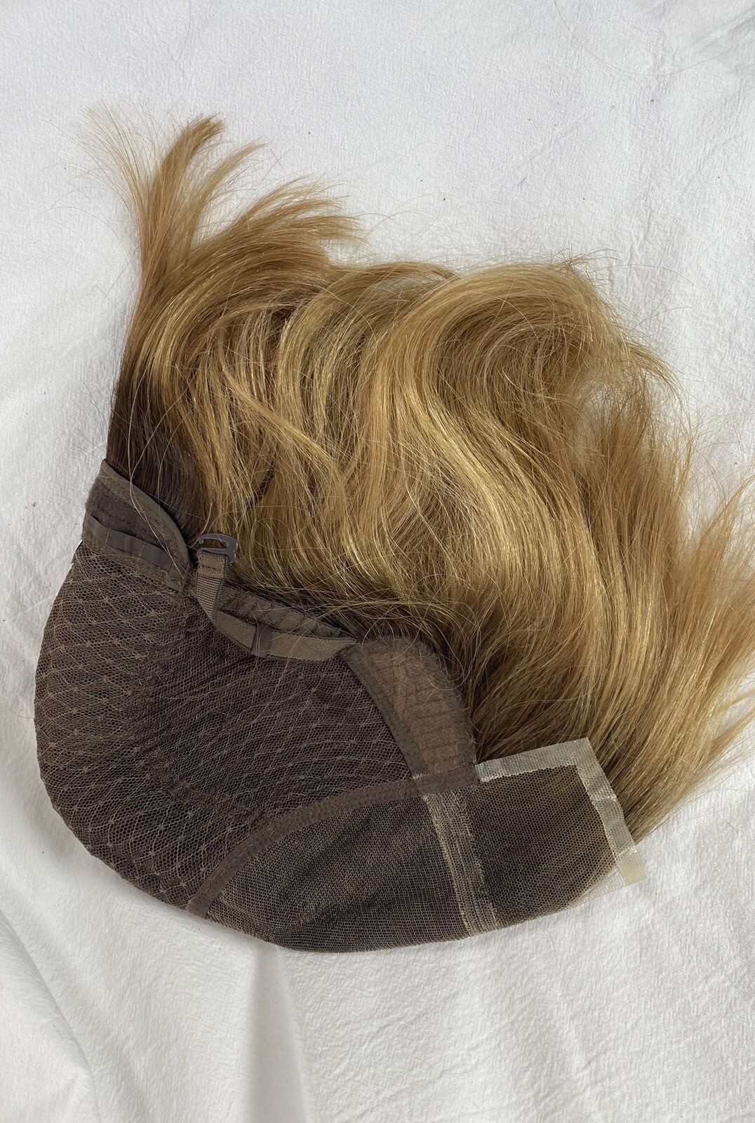 100% Human Hair Wig Short Bob Swiss Lace Hand Knotted With Wefts Back