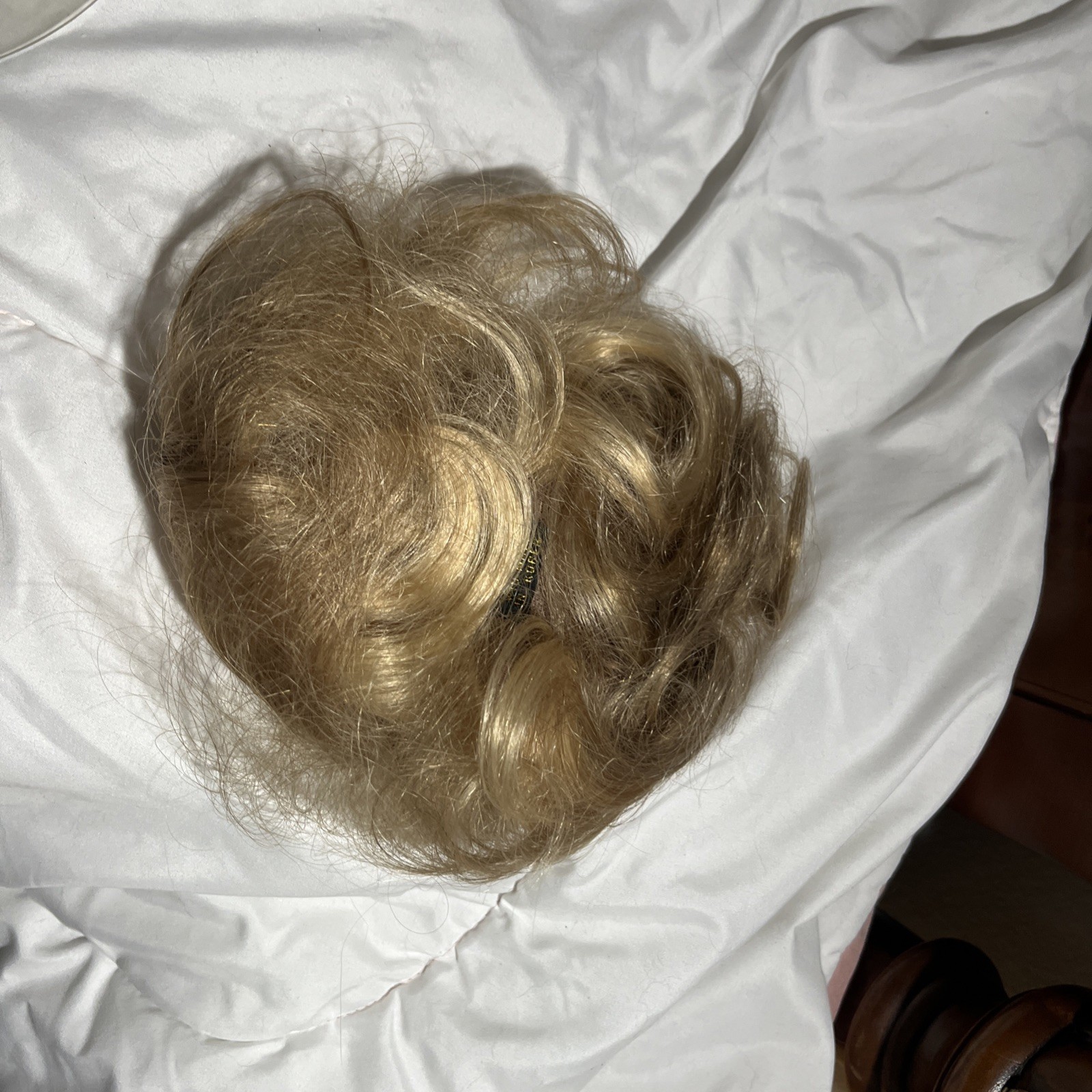100% Human Hair 12″ Women’s Pre-Styled sandy blonde Wiglet Beauty Korea VG