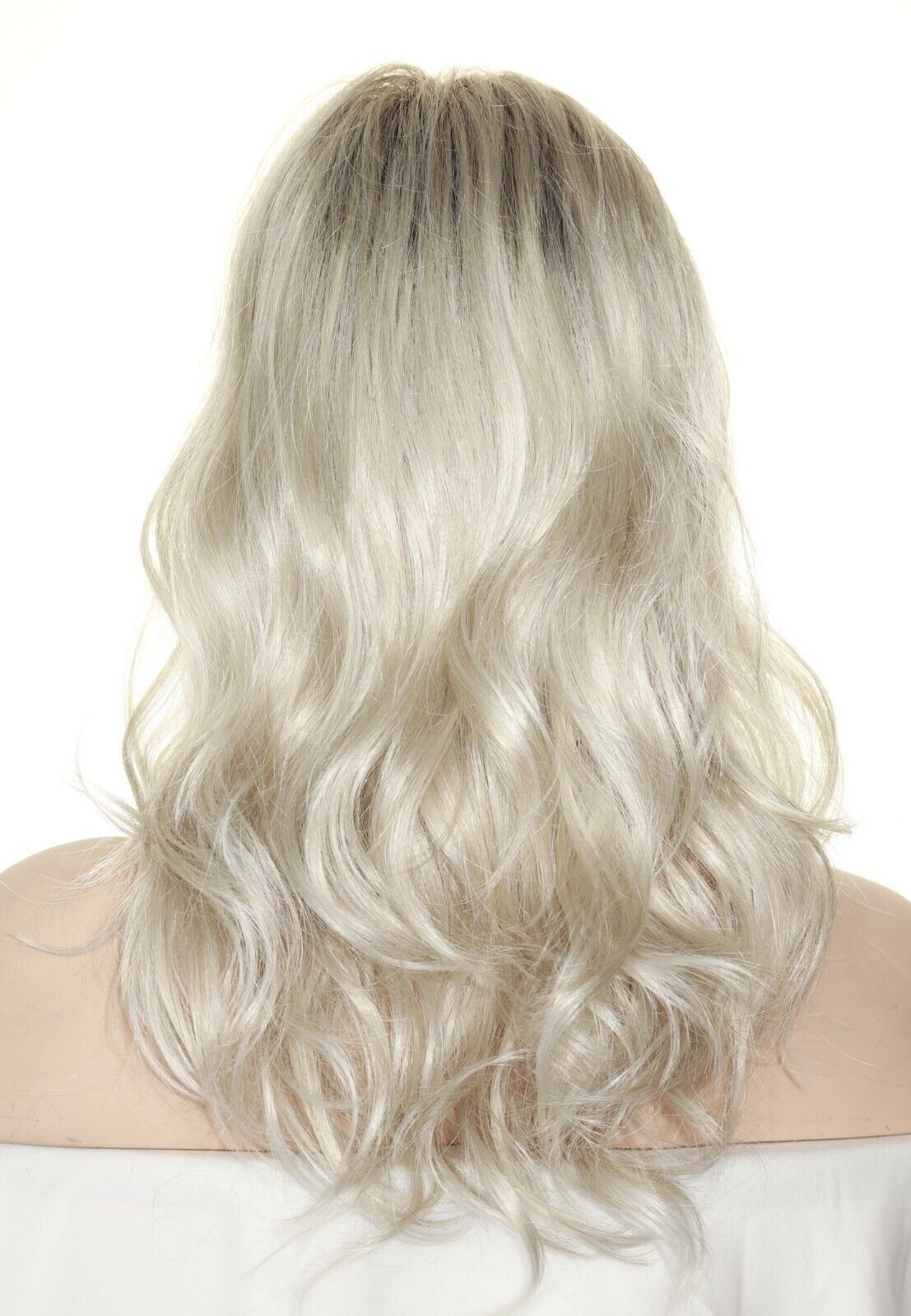 Arrow Ellen Wille Synthetic Wigs Lace Front Hand Tied Monopart Platin Blond Root