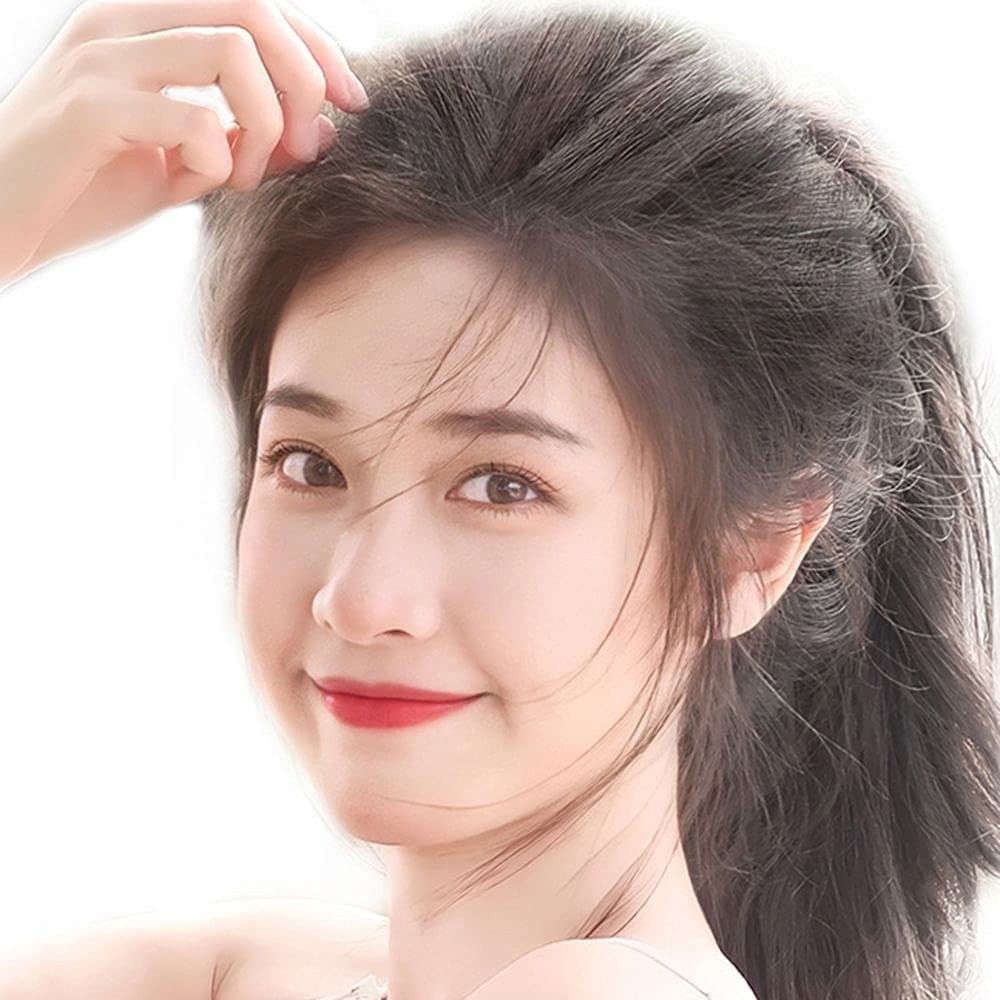 Seamless Black Hair Toppers – Versatile Clip-In Fringes & Accessories Included