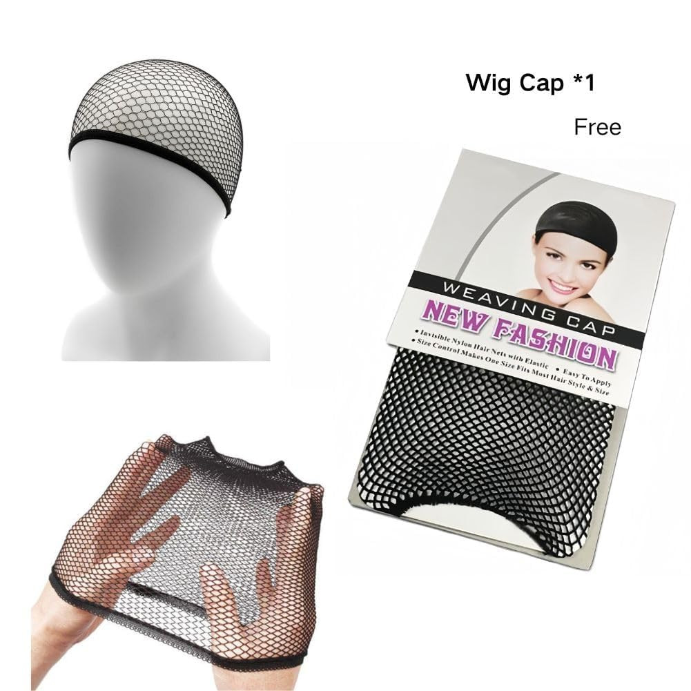 Men’s Brown Shoulder Length Wig Synthetic Cosplay Costume Rocker Hair