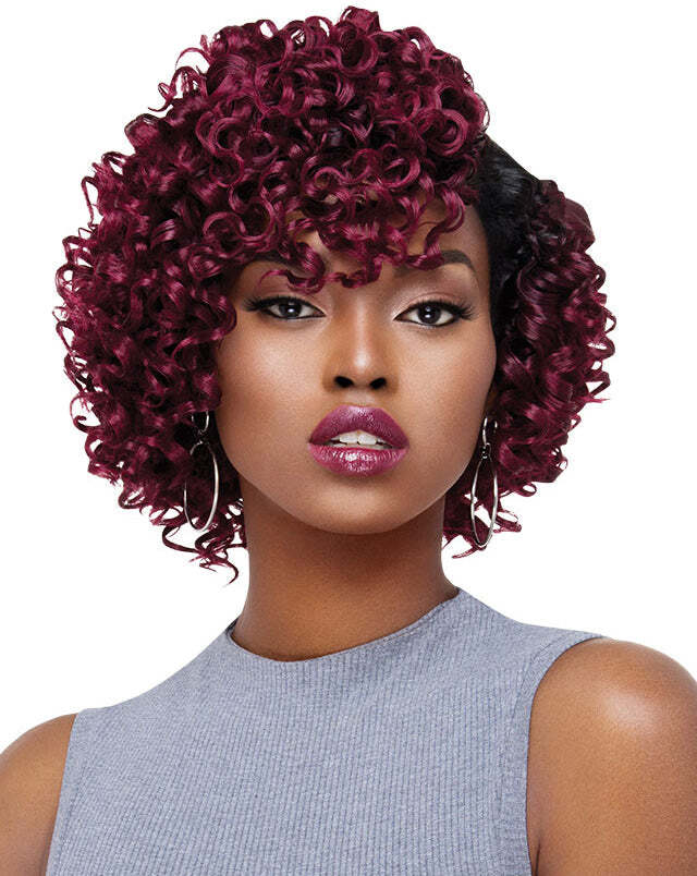 Outre Premium Purple Pack 100% Human Hair Premium Blend Salon Set Curls ROD SET