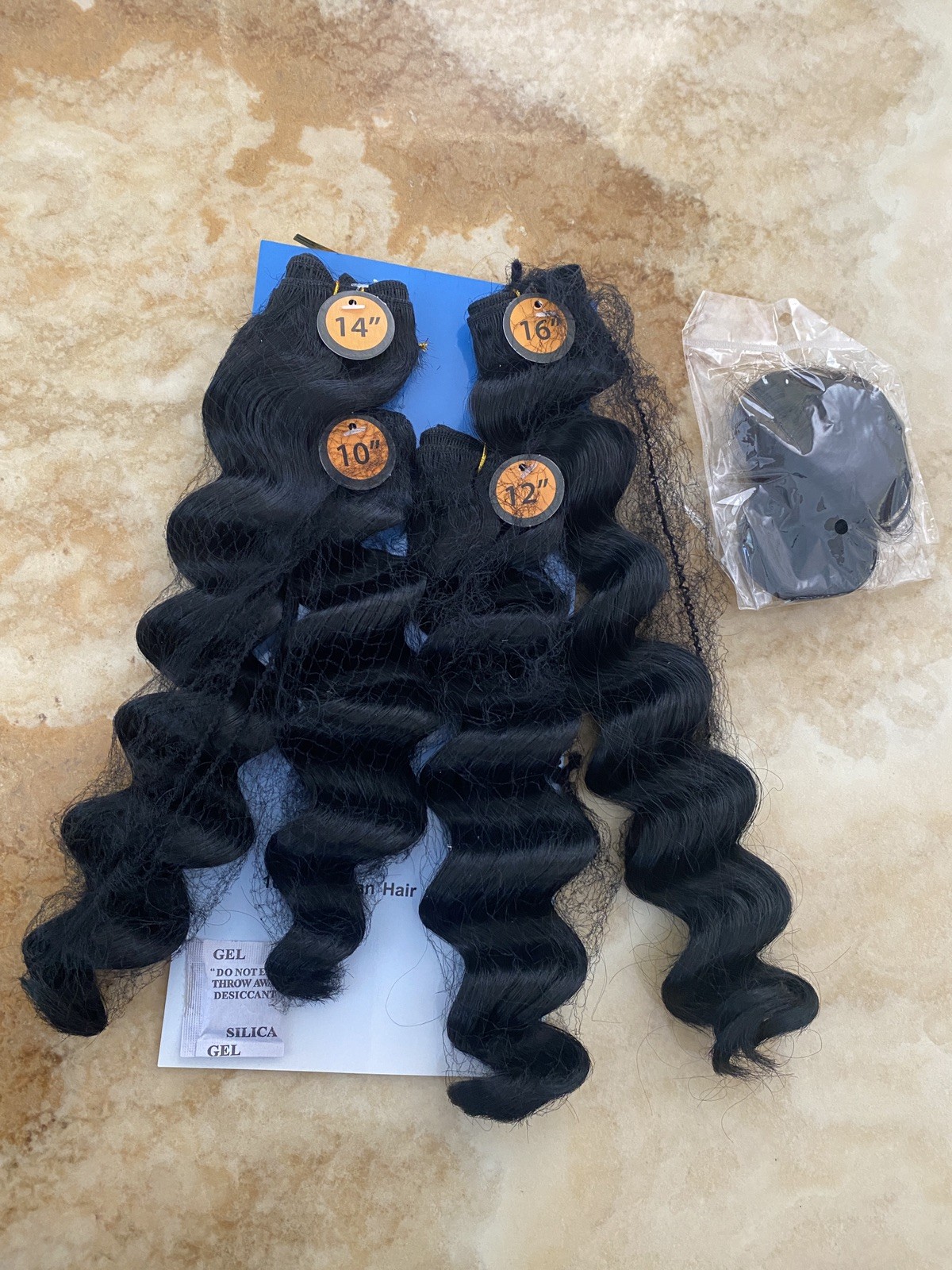 HAIRTREND SYNTETHIC HAIR ALL IN ONE DEEP WAVE 10 12 14 16 12 INCH CLOSURE COLOR2