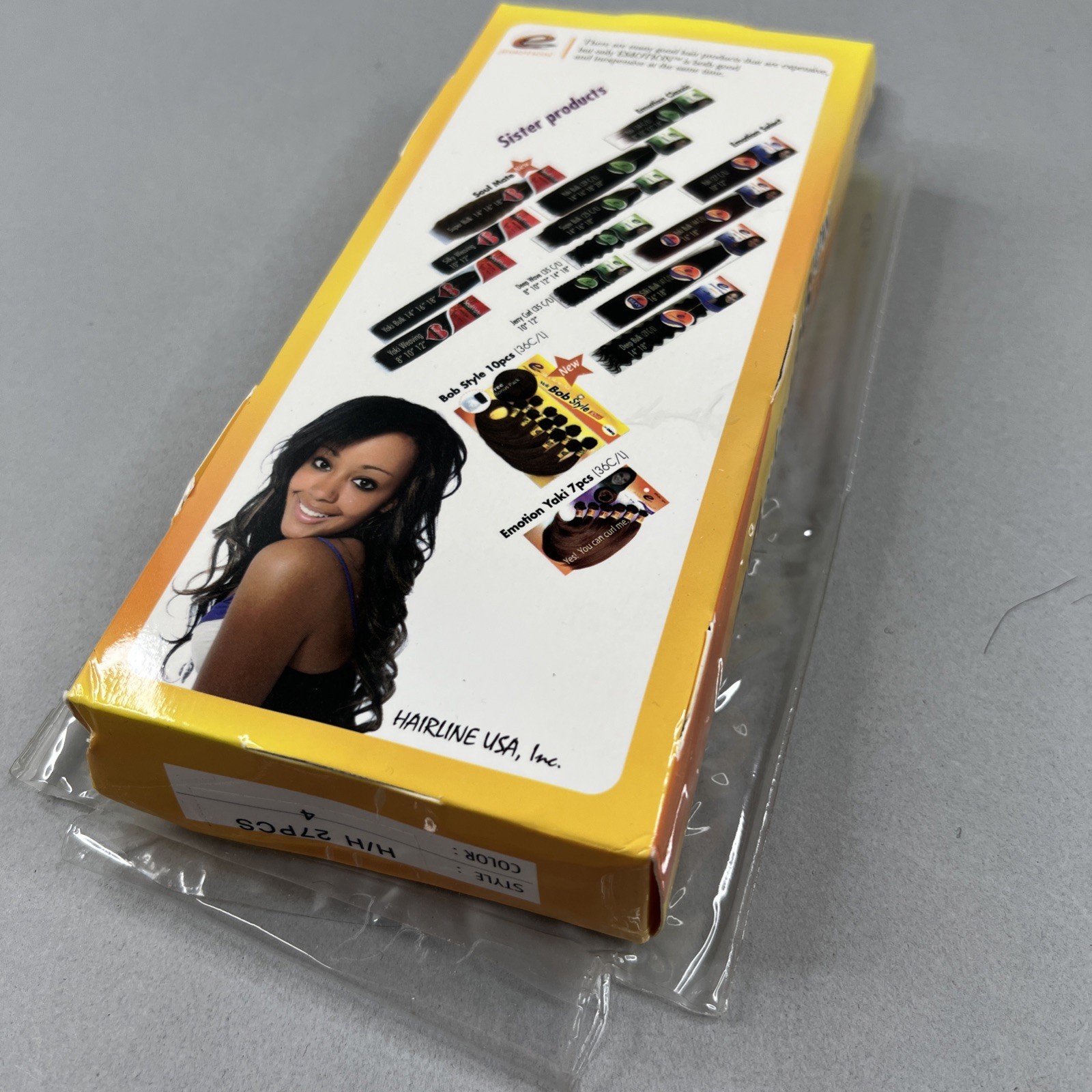 #4 Dark Brown Human Hair 27 Pc Piece 1”-3” Track Weft Extensions Short Style