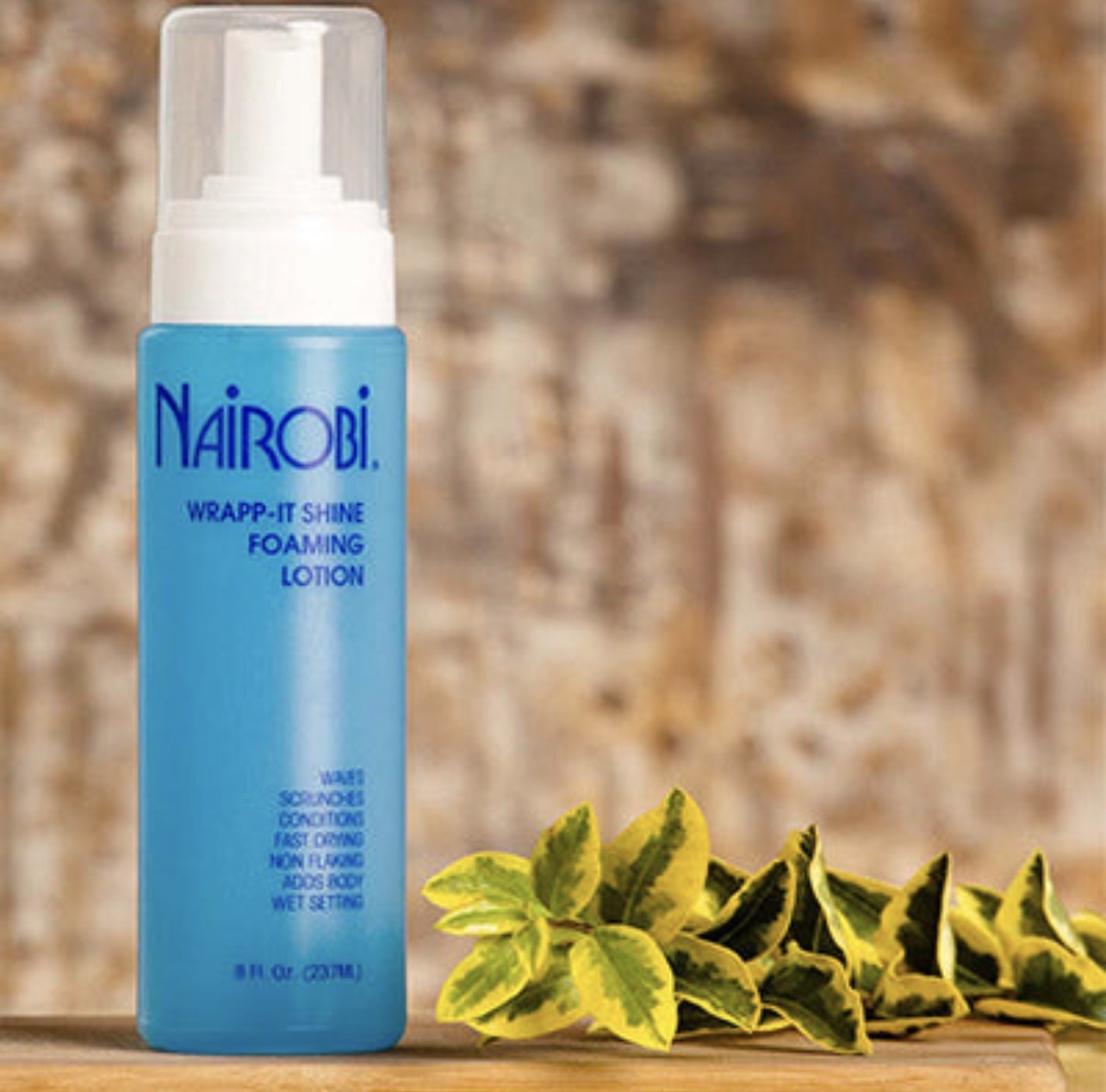 Nairobi wrapp-it shine foaming lotion 8oz