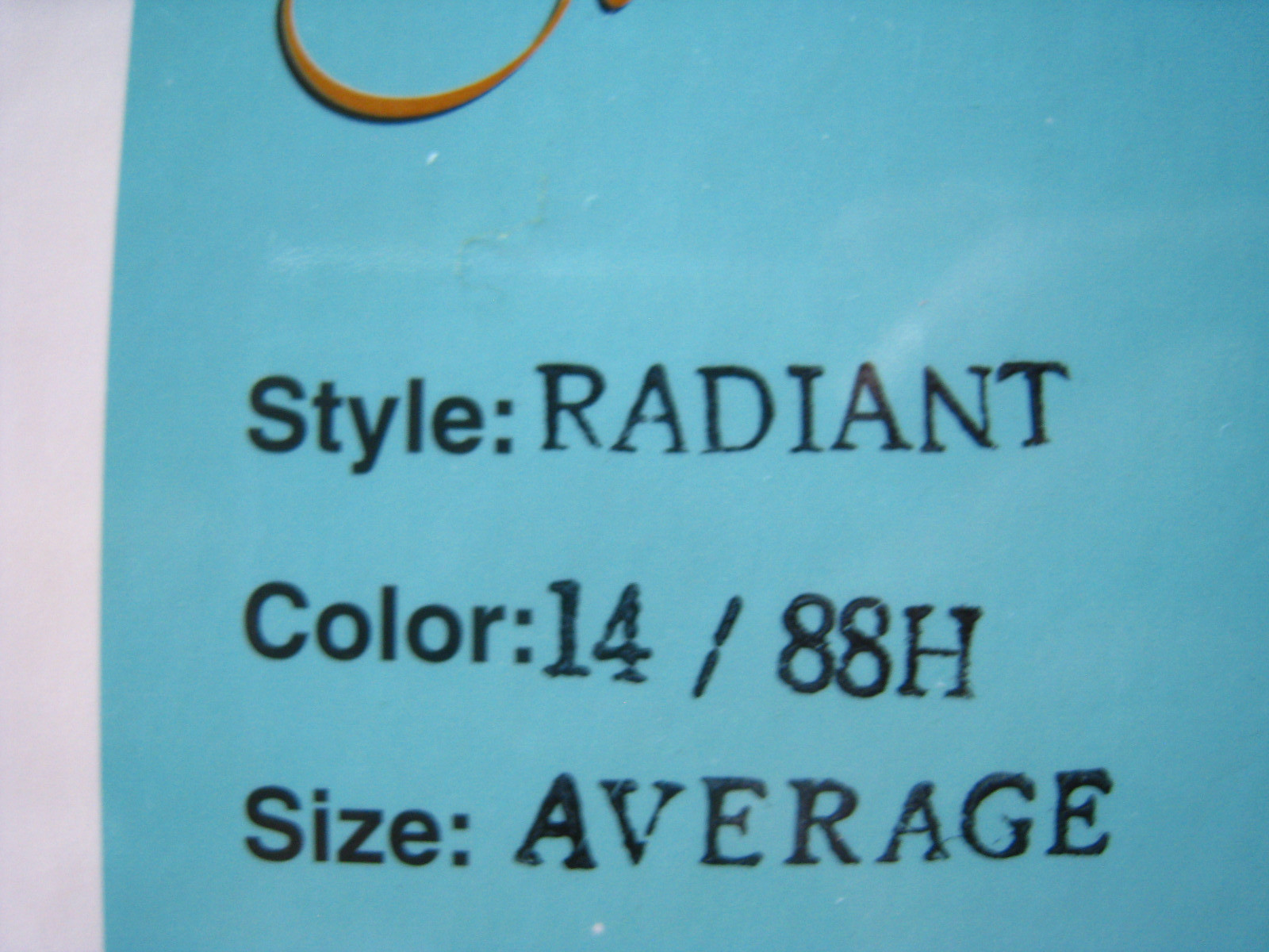 The Wig Company TWC Fashion Club Designs RADIANT 14/88H Size Average NIB