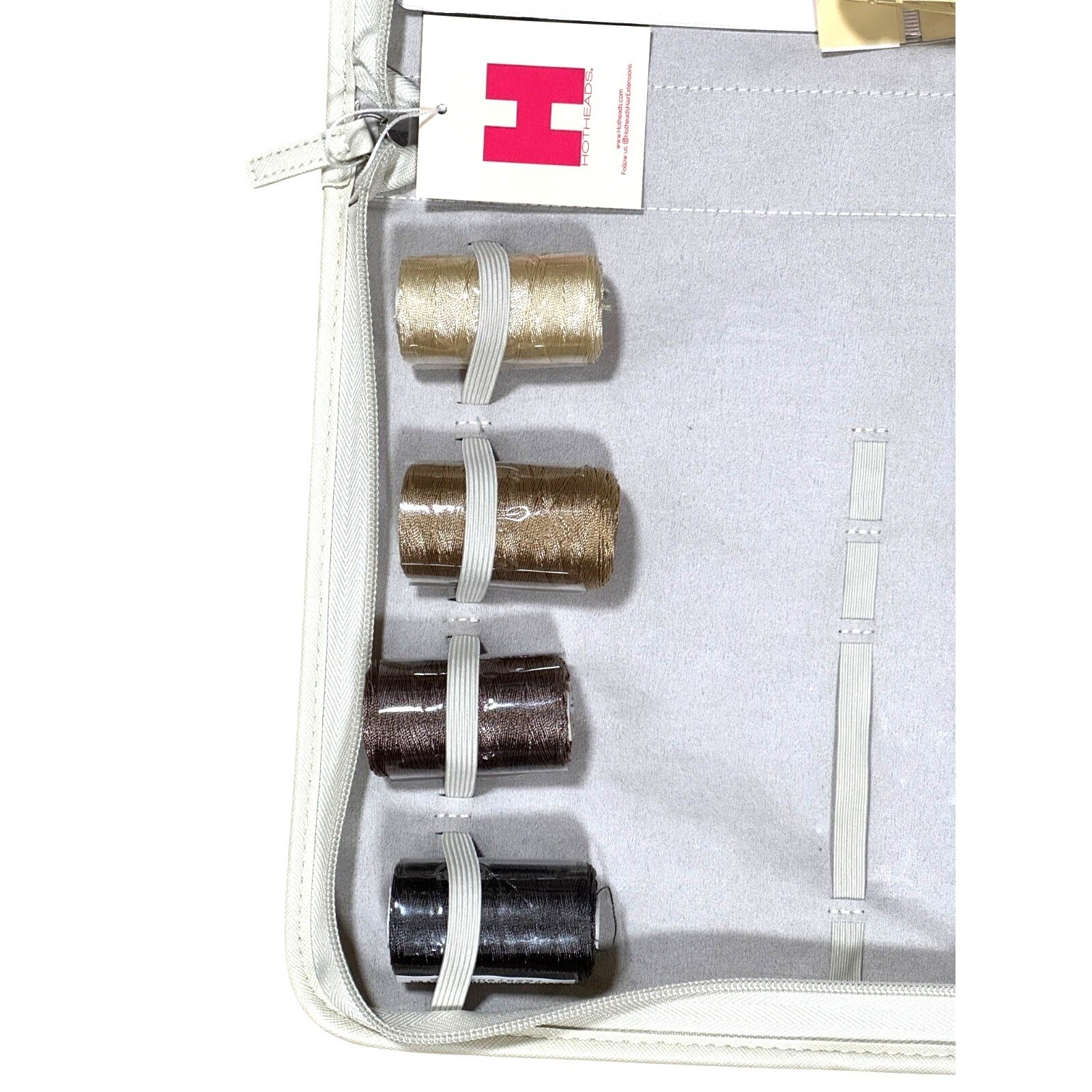 Hotheads Deluxe Weft Kit Backpack Starter Tools Supplies HHK024 NEW